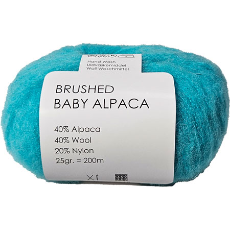 Brushed Baby Alpaca/Merino Garn Hjertegarn Fv 3743 Brushed Baby Alpaca/Merino Garn Hjertegarn Fv 3743