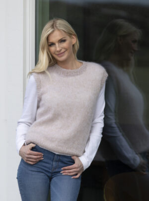 "Clara" Pullover - Viking Design 2012-6A Kit - XS-XXL - Viking Kid-Silk, fra Viking