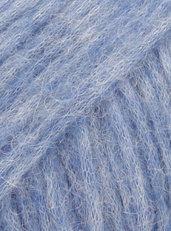 DROPS Air Unicolor 16 Blå, Alpacagarn, fra DROPS Design