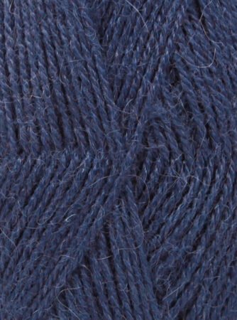 DROPS Alpaca Unicolor 5575 Marineblå, Alpacagarn, fra DROPS Design