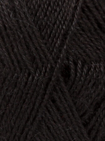 DROPS Alpaca Unicolor 8903 Sort, Alpacagarn, fra DROPS Design