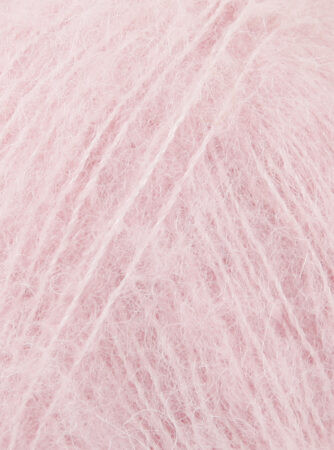 DROPS Brushed Alpaca Silk 12 Støvet Rosa, Alpacagarn/Silke, fra DROPS Design