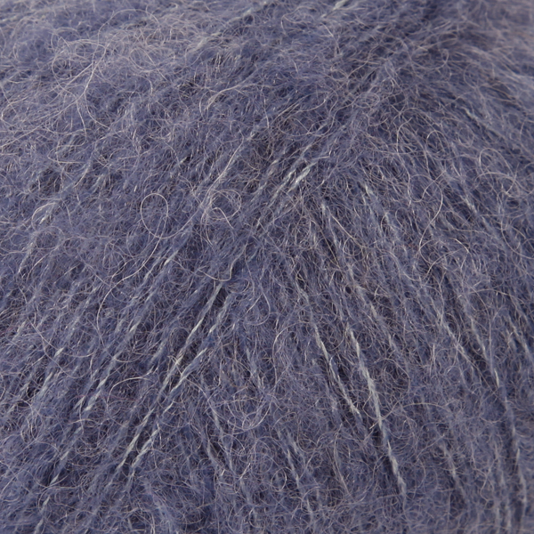 DROPS Brushed Alpaca Silk 13 Jeansblå, Alpacagarn/Silke, fra DROPS Design DROPS Brushed Alpaca Silk 13 Jeansblå, Alpacagarn/Silke, fra DROPS Design