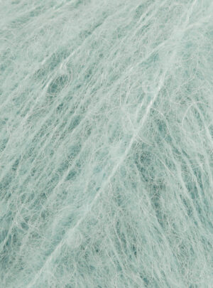 DROPS Brushed Alpaca Silk 15 Lys Søgrøn, Alpacagarn/Silke, fra DROPS Design