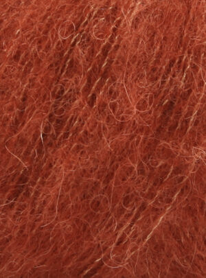 DROPS Brushed Alpaca Silk 24 Rust, Alpacagarn/Silke, fra DROPS Design