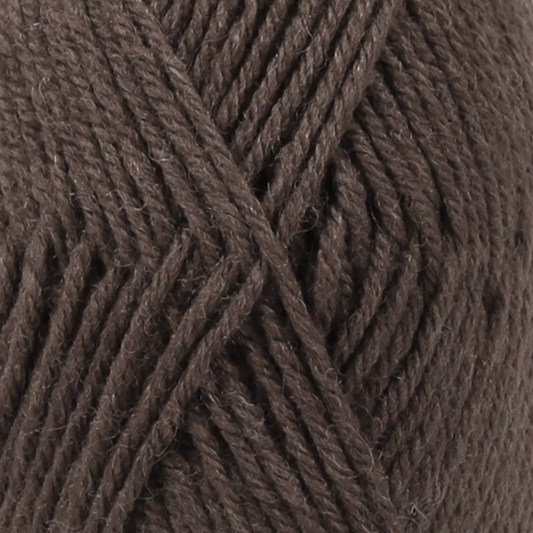 DROPS Karisma Unicolor 04 Chokolade Brun, Uldgarn, fra DROPS Design DROPS Karisma Unicolor 04 Chokolade Brun, Uldgarn, fra DROPS Design