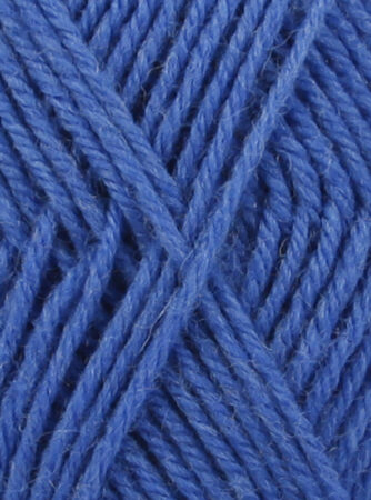 DROPS Karisma Unicolor 07 Koboltblå, Uldgarn, fra DROPS Design