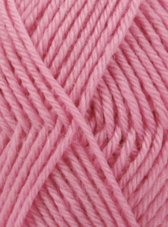 DROPS Karisma Unicolor 33 Mellemrosa, Uldgarn, fra DROPS Design