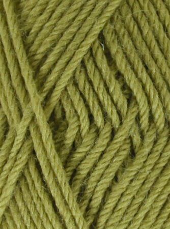 DROPS Karisma Unicolor 45 Lys Oliven, Uldgarn, fra DROPS Design