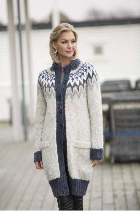 "Dimme" Jakke - Viking Design 1807-4 Kit - XS-XXL - Viking Alpaca Bris, fra Viking "Dimme" Jakke - Viking Design 1807-4 Kit - XS-XXL - Viking Alpaca Bris, fra Viking