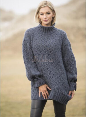 "Dønning" Genser - Viking Design 1807-6 Kit - XS-XL - Viking Alpaca Bris, fra Viking
