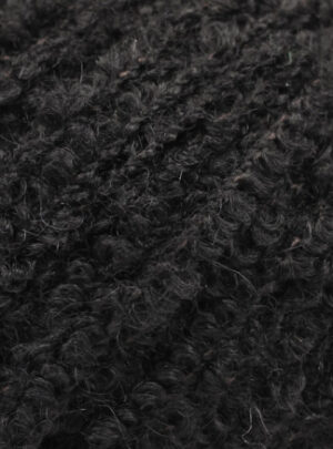 Drops Alpaca Bouclé Garn Unicolor 8903 Sort