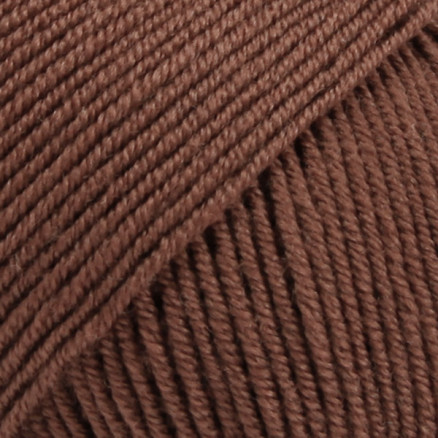 Drops Baby Merino Garn Unicolor 52 Chokolade Drops Baby Merino Garn Unicolor 52 Chokolade