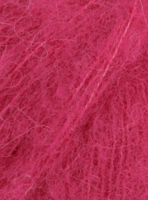 Drops Brushed Alpaca Silk Garn Unicolor 18 Cerise