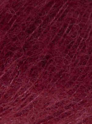 Drops Brushed Alpaca Silk Garn Unicolor 23 Vinrød