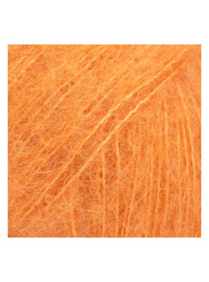 Drops Brushed Alpaca Silk Garn Unicolor 29 Mandarin