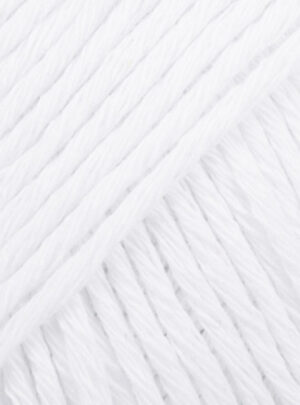 Drops Cotton Light Garn Unicolor 02 Hvid