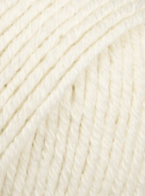 Drops Cotton Merino Garn Unicolor 01 Natur