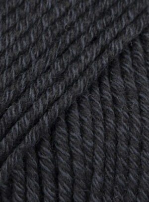 Drops Cotton Merino Garn Unicolor 02 Sort