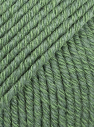 Drops Cotton Merino Garn Unicolor 11 Skovgrøn