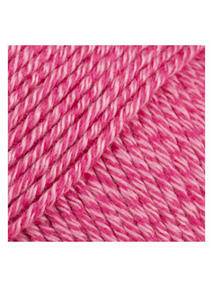 Drops Cotton Merino Garn Unicolor 36 Hindbær Sorbet