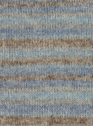 Drops Fabel Garn Long Print 604 Ocean View