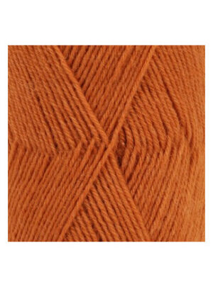 Drops Fabel Garn Unicolor 110 Rust / Orange