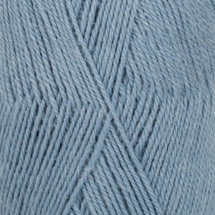 Drops Flora Garn Unicolor 13 Jeansblå Drops Flora Garn Unicolor 13 Jeansblå
