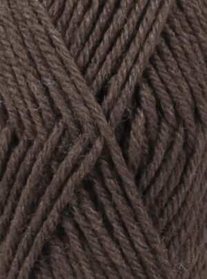 Drops Karisma Garn Unicolor 04 Chokolade brun