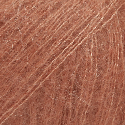 Drops Kid-Silk Garn Unicolor 33 Rust Drops Kid-Silk Garn Unicolor 33 Rust