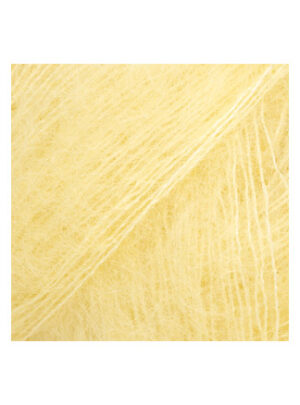 Drops Kid-Silk Garn Unicolor 52 Lemonade