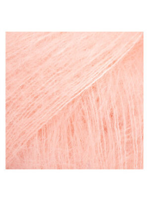 Drops Kid-Silk Garn Unicolor 53 Lys Fersken