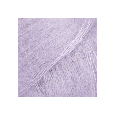 Drops Kid-Silk Garn Unicolor 55 Tåget Lilla Drops Kid-Silk Garn Unicolor 55 Tåget Lilla