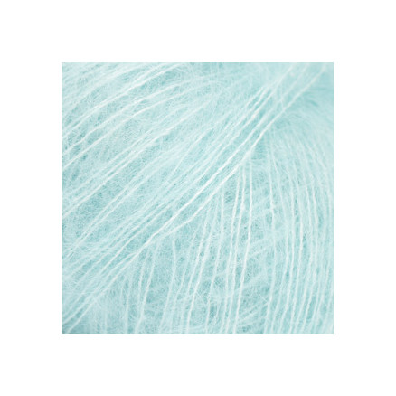 Drops Kid-Silk Garn Unicolor 58 Aquamarine Drops Kid-Silk Garn Unicolor 58 Aquamarine