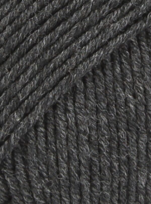 Drops Merino Extra Fine Garn Mix 03 Mørkegrå