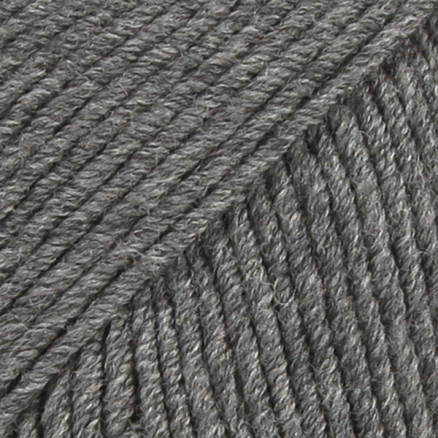 Drops Merino Extra Fine Garn Mix 04 Mellemgrå Drops Merino Extra Fine Garn Mix 04 Mellemgrå