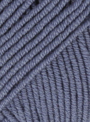 Drops Merino Extra Fine Garn Unicolor 13 Denim Blå
