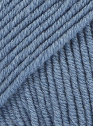 Drops Merino Extra Fine Garn Unicolor 23 Gråblå