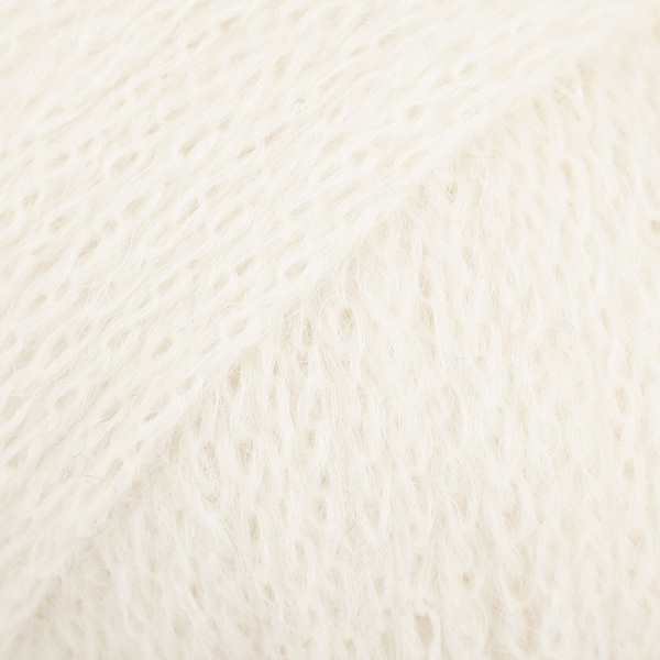 Drops Sky - Unicolor Hvid 01, Alpacagarn, fra DROPS Design Drops Sky - Unicolor Hvid 01, Alpacagarn, fra DROPS Design