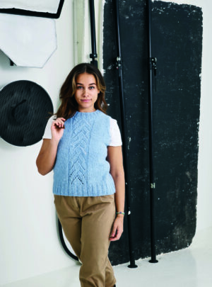 Elsa By Permin strikkeopskrift - 890703 Elsa vest