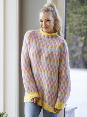 "Ember" Genser - Viking Design 2416-11 Kit - XS-XXL - Viking Alpaca Bris, fra Viking
