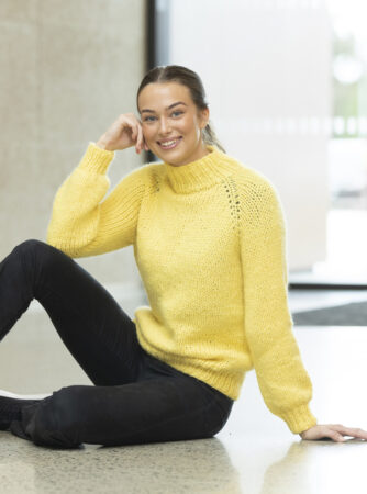 "Heini" Genser - Viking Design 2340-15 Kit - XS-XXL - Viking Alpaca Bris, fra Viking