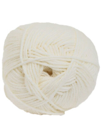 Hjertegarn All Seasons Garn - Merino & Bomuldsgarn - fv 100 Råhvid