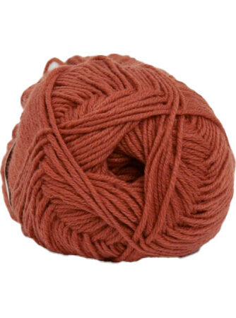 Hjertegarn All Seasons Garn - Merino & Bomuldsgarn - fv 1343 Rust