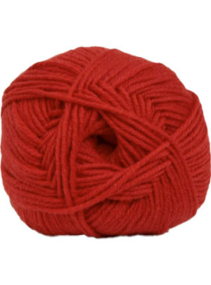 Hjertegarn All Seasons Garn - Merino & Bomuldsgarn - fv 1555 Rød