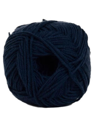 Hjertegarn All Seasons Garn - Merino & Bomuldsgarn - fv 1660 Marineblå
