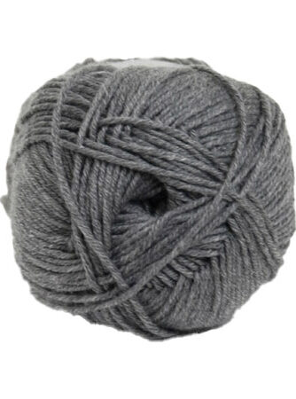 Hjertegarn All Seasons Garn - Merino & Bomuldsgarn - fv 435 Mellem Grå