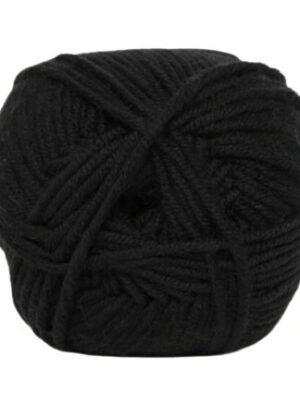 Hjertegarn Extrafine Merino 150 Garn 500 Sort