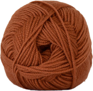 Hjertegarn Extrafine Merino 150 Garn - fv 1148 Rust Rød