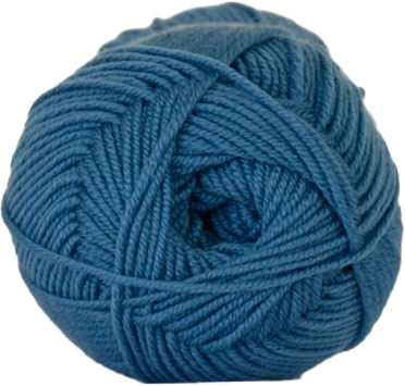 Hjertegarn Extrafine Merino 150 Garn - fv 4222 Mellem Blå